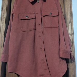 Old Navy Women's Rust Shacket